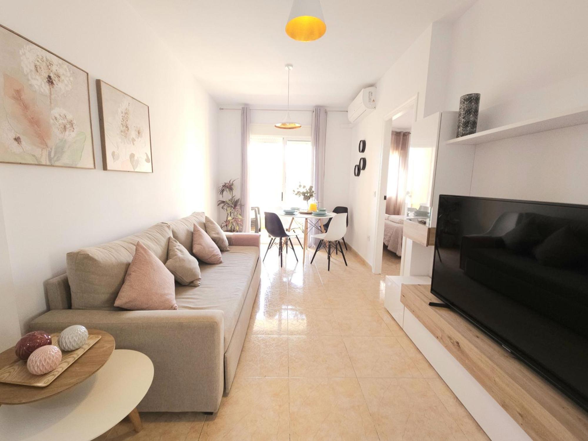 Apartamento Con Piscina, Parque Las Naciones, ตอร์เรเวียคา ภายนอก รูปภาพ